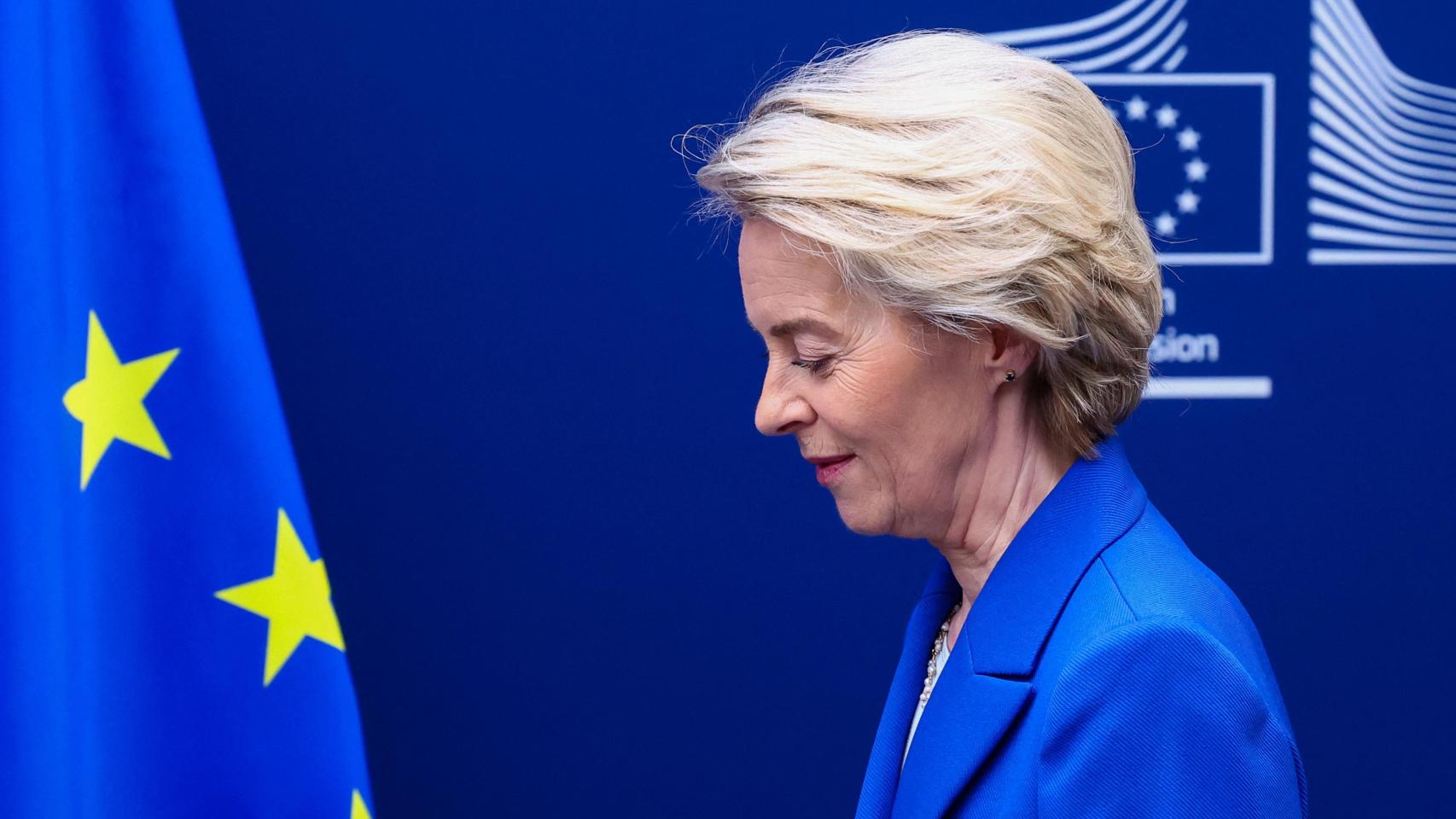 La presidenta de la Comisión, Ursula von der Leyen