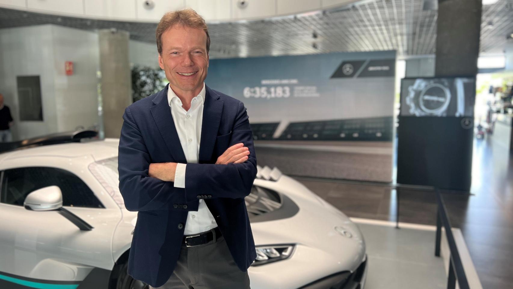 Reiner Hoeps, responsable de Mercedes-Benz Iberia y consejero delegado de Mercedes-Benz España
