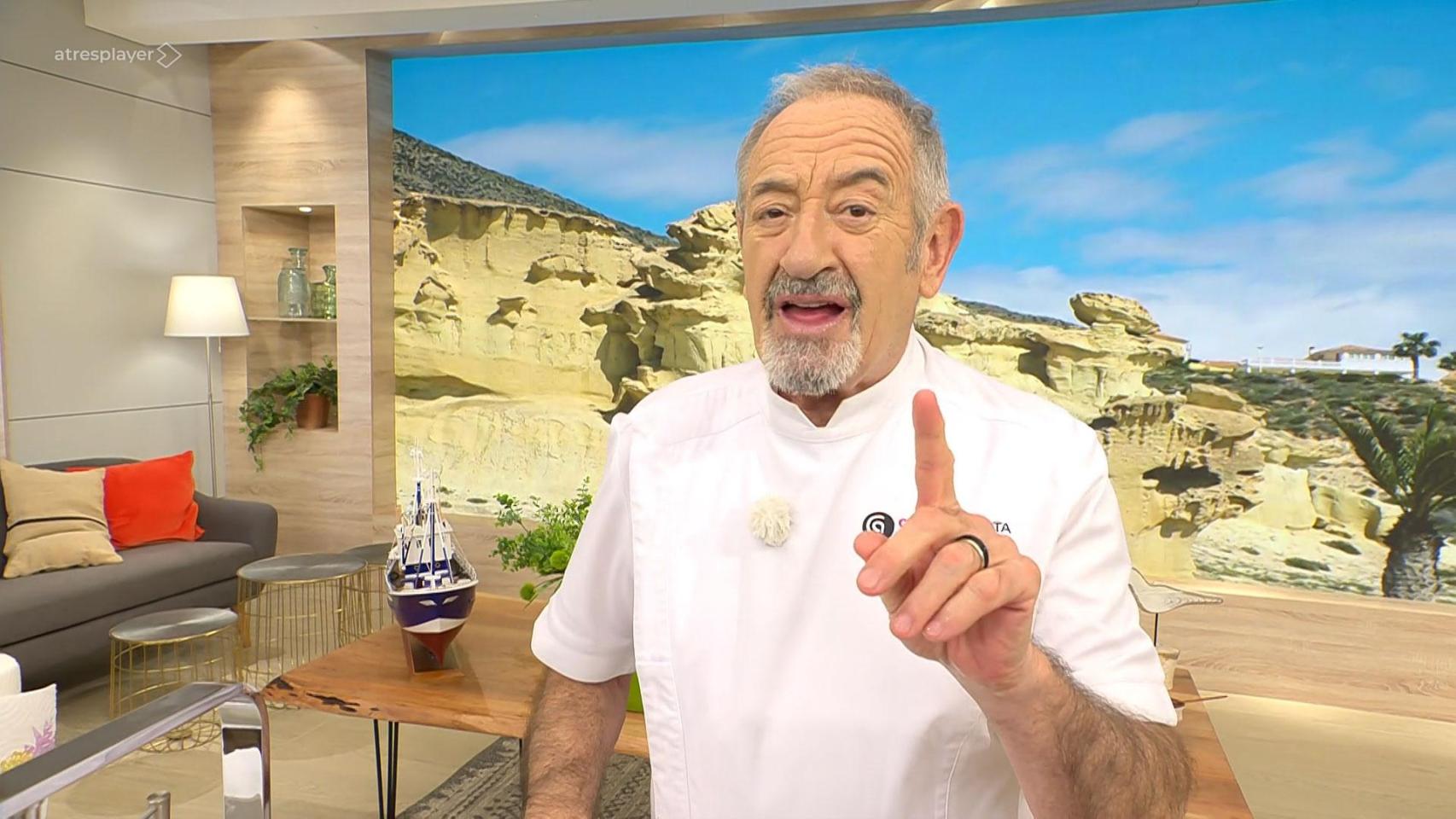 Karlos Arguiñano (77 años), sobre el pan de la mayoría de restaurantes: En muchas ocasiones no es bueno