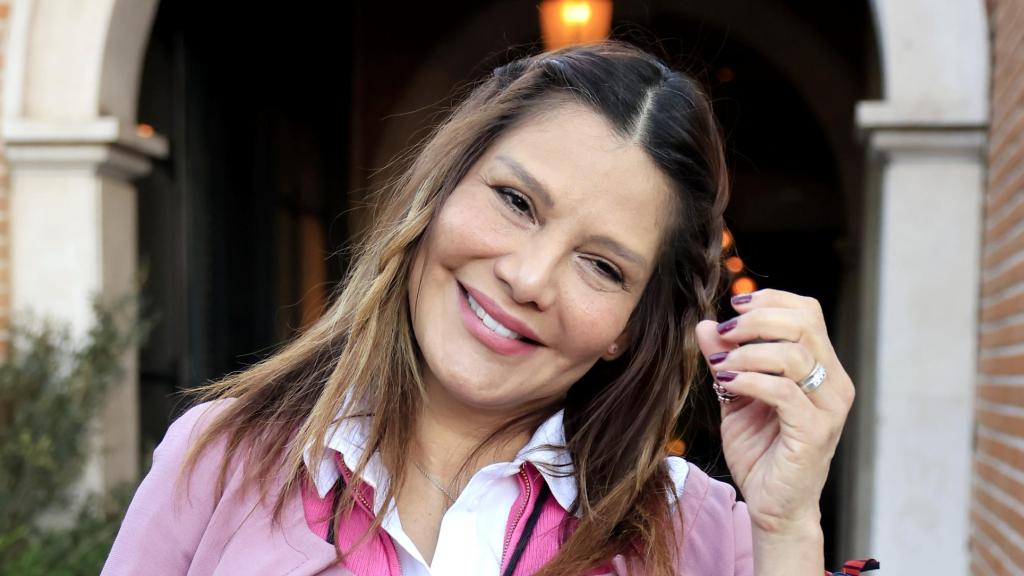 Ivonne Reyes en una fotografía reciente, tomada en La Moraleja, hace unos días.