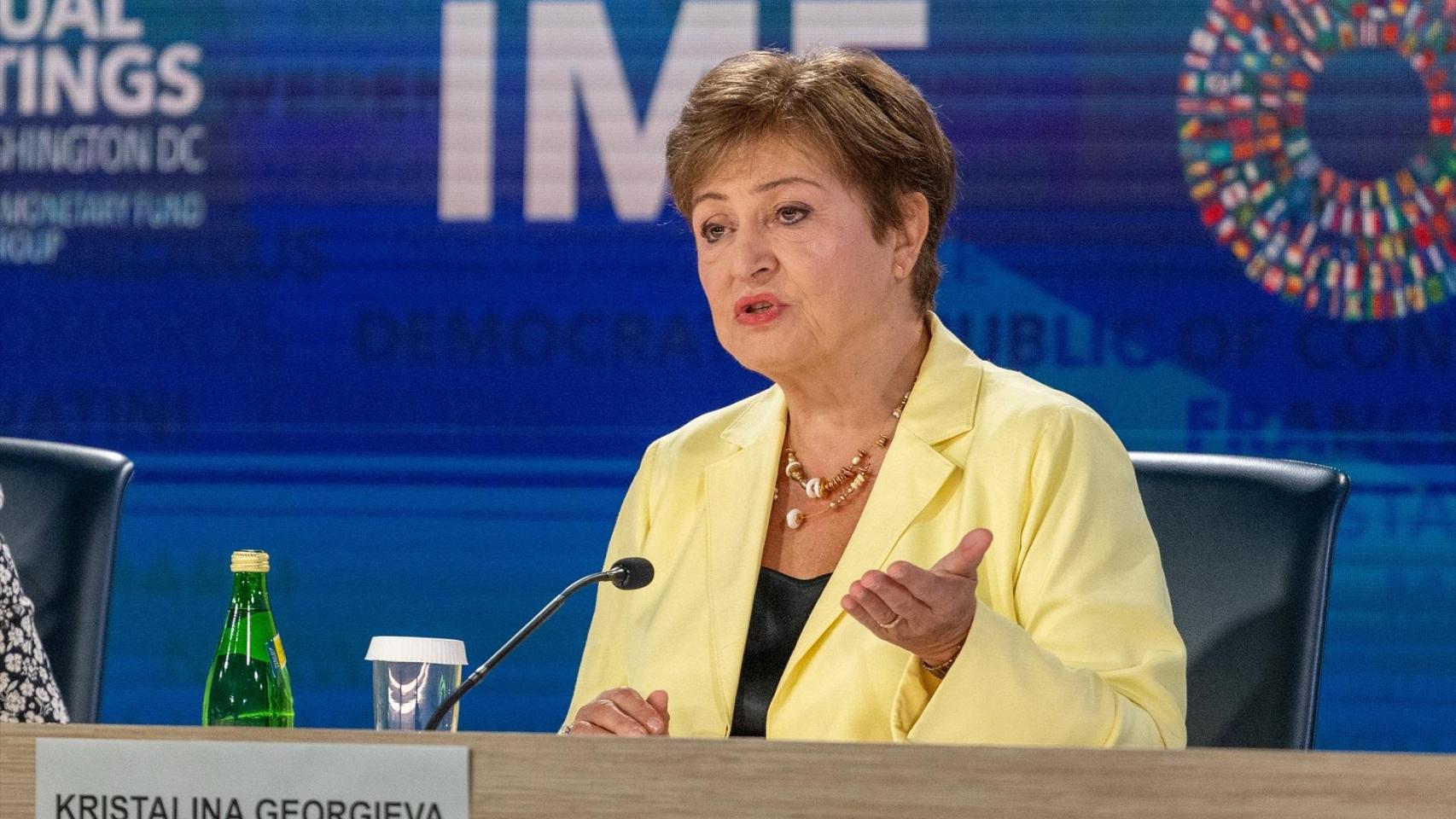 Kristalina Georgieva, directora gerente del FMI, en una imagen de archivo.