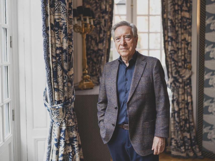 Iñaki Gabilondo en el Hotel Santo Mauro.