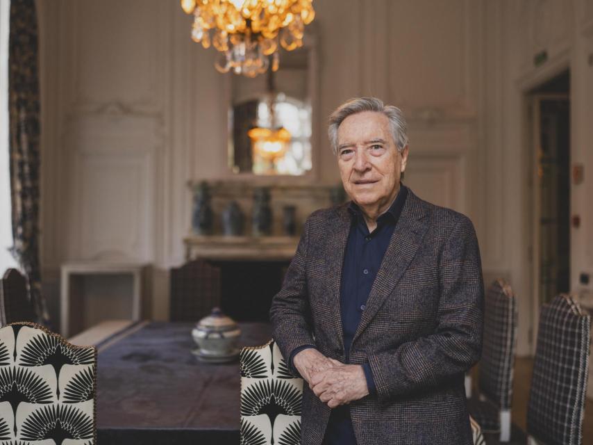Iñaki Gabilondo posa en el Hotel Santo Mauro.