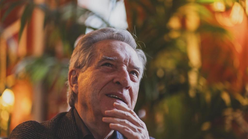 Iñaki Gabilondo durante la conversación.