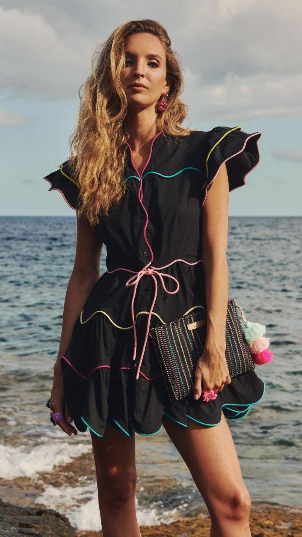 Vestido y bolso de Celia B.