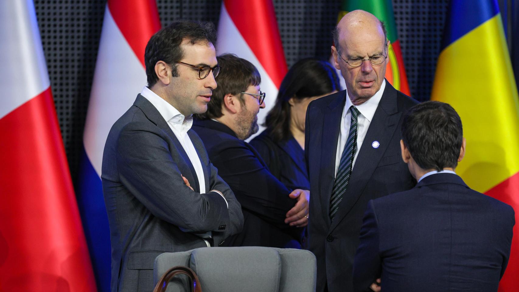 El ministro de Economía, Carlos Cuerpo, durante la reunión del Eurogrupo de este viernes en Varsovia