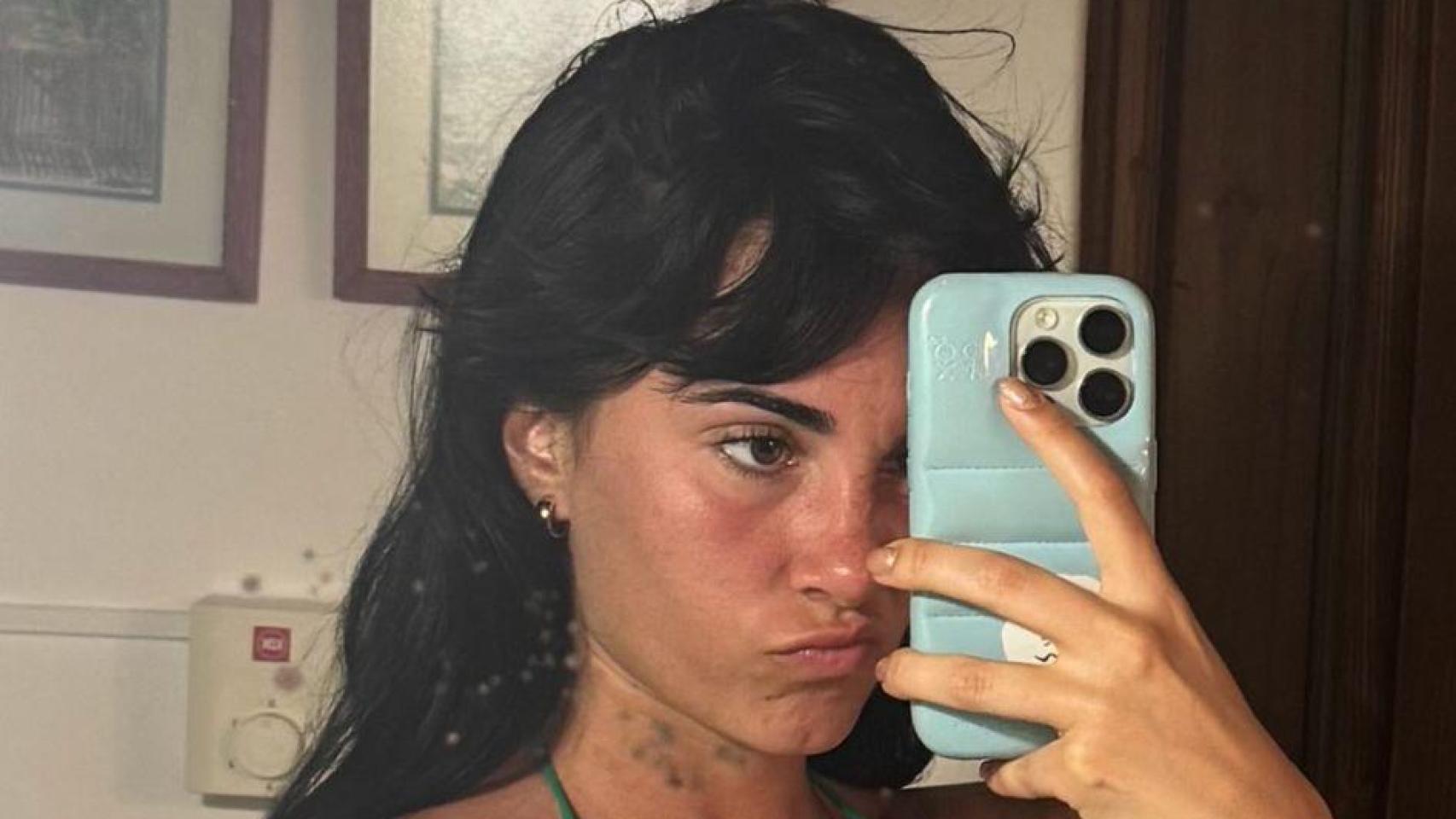 Aitana, en una foto de sus redes sociales.