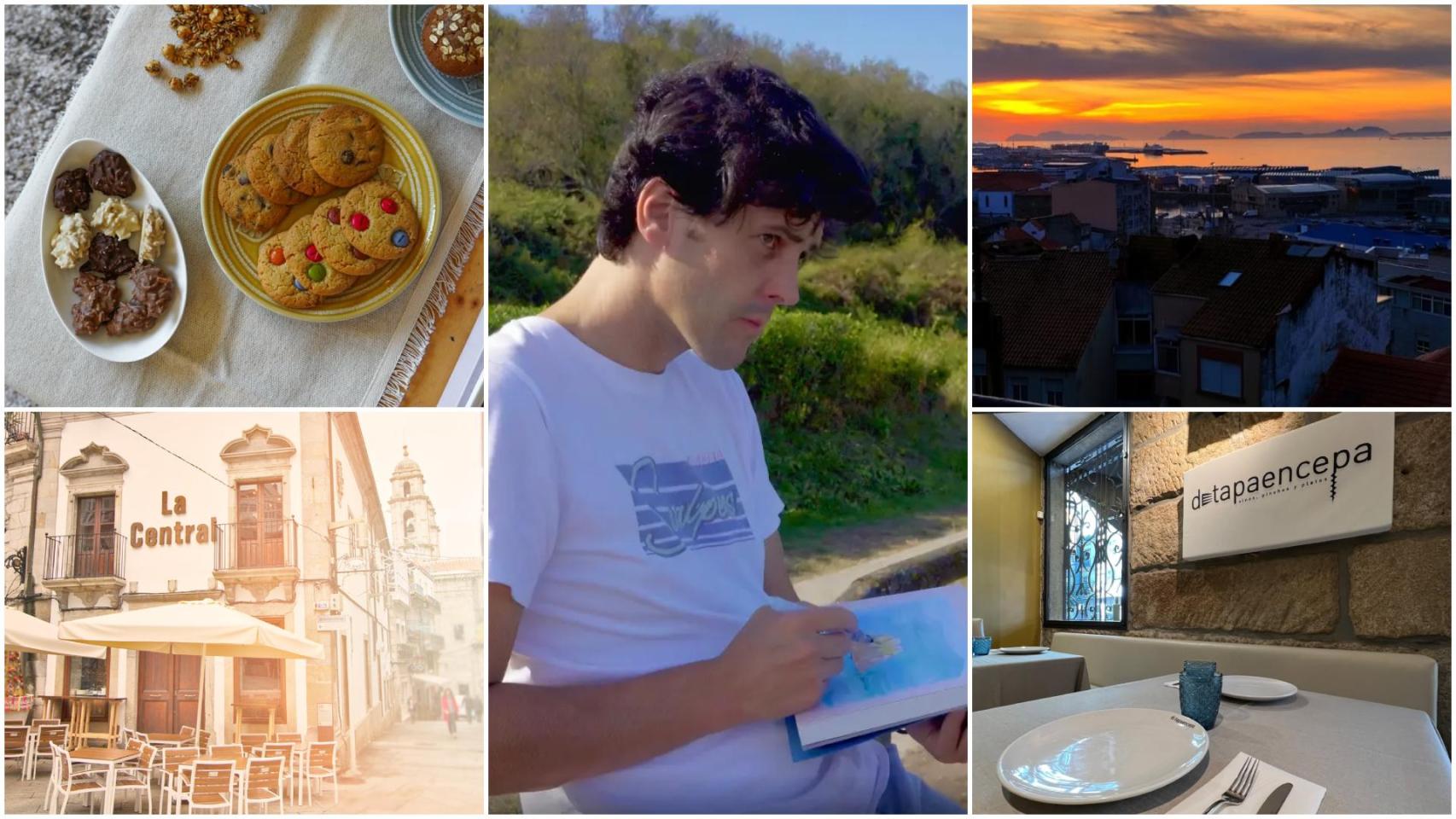 Dónde comer en Vigo, según el ilustrador Pablo Rosendo