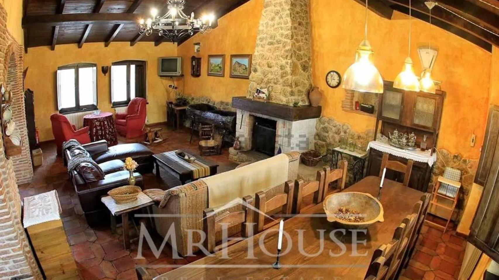 Finca en venta en los Montes de Toledo. Foto: Idealista.