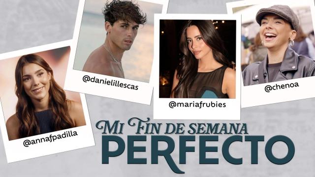 Los cuatro protagonistas de 'Mi fin de semana perfecto'.