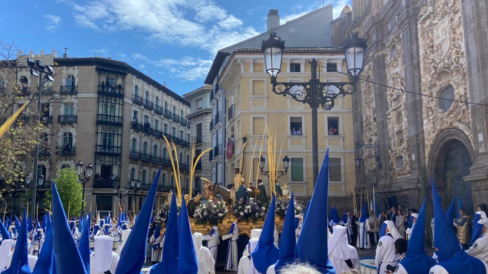 Procesión de Las Palmas.