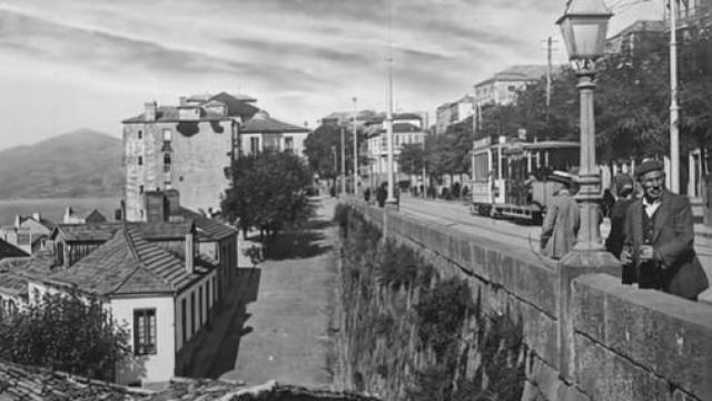 Frame del vídeo de Miravista en el que se recoge una imagen del paseo de Alfonso