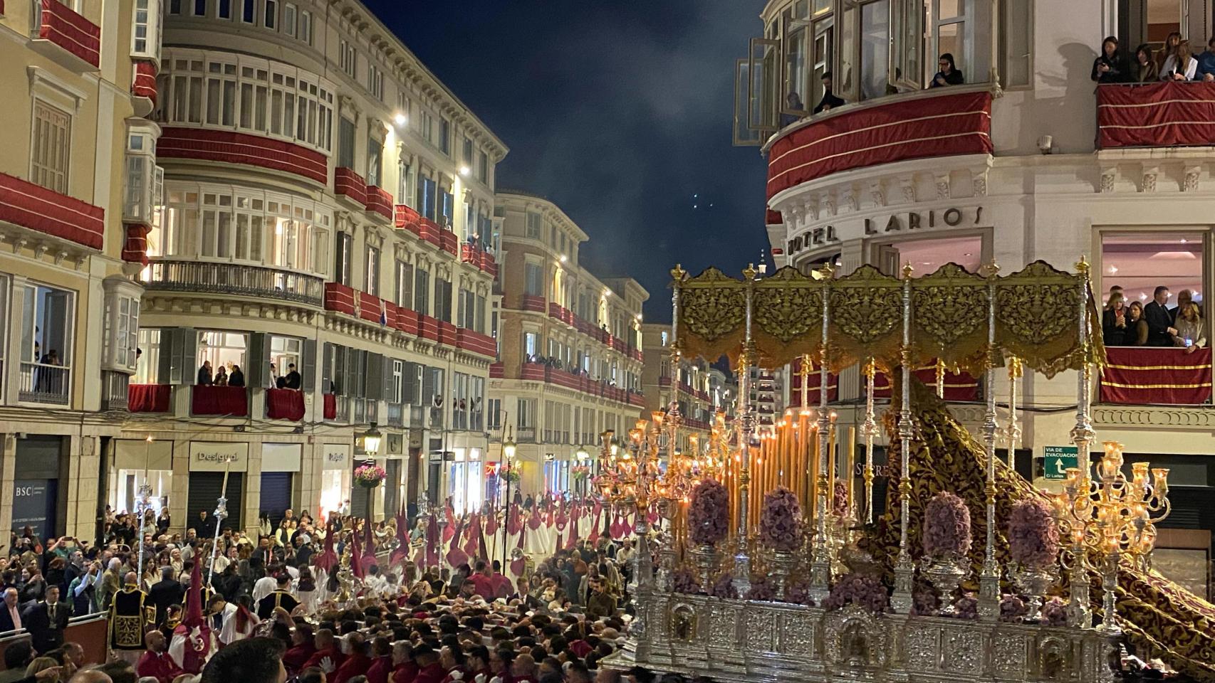 María Santísima de la Trinidad este último Lunes Santo.