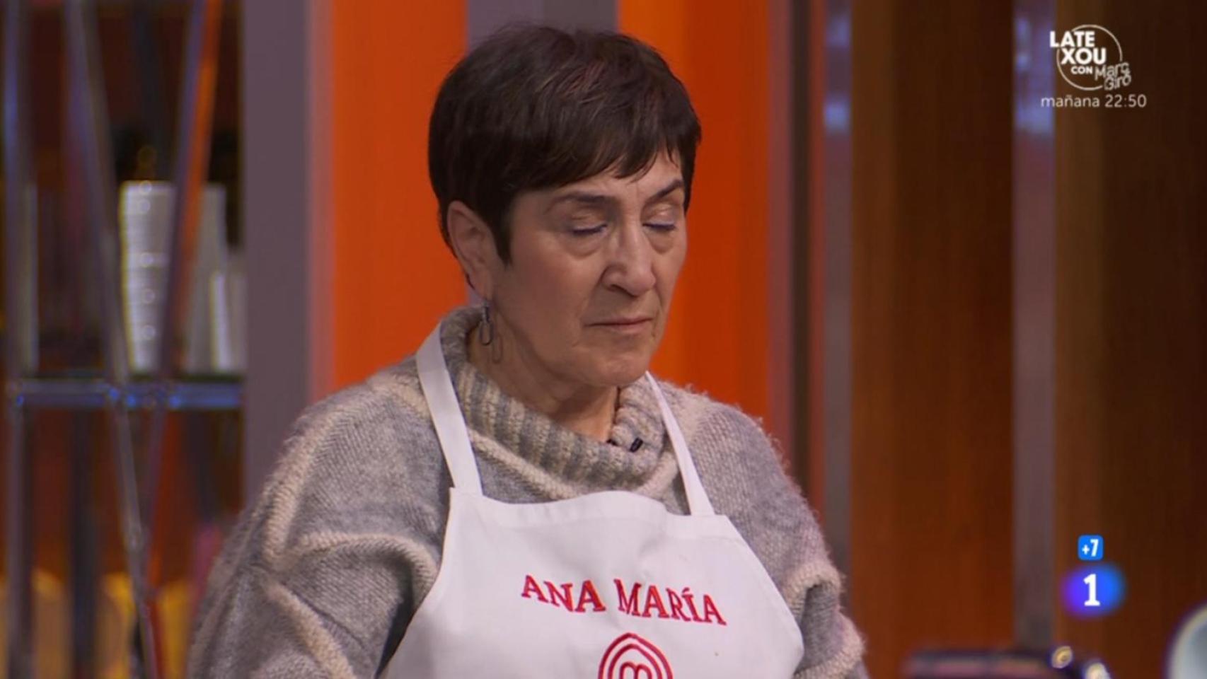 Ana María, concursante de 'MasterChef'.