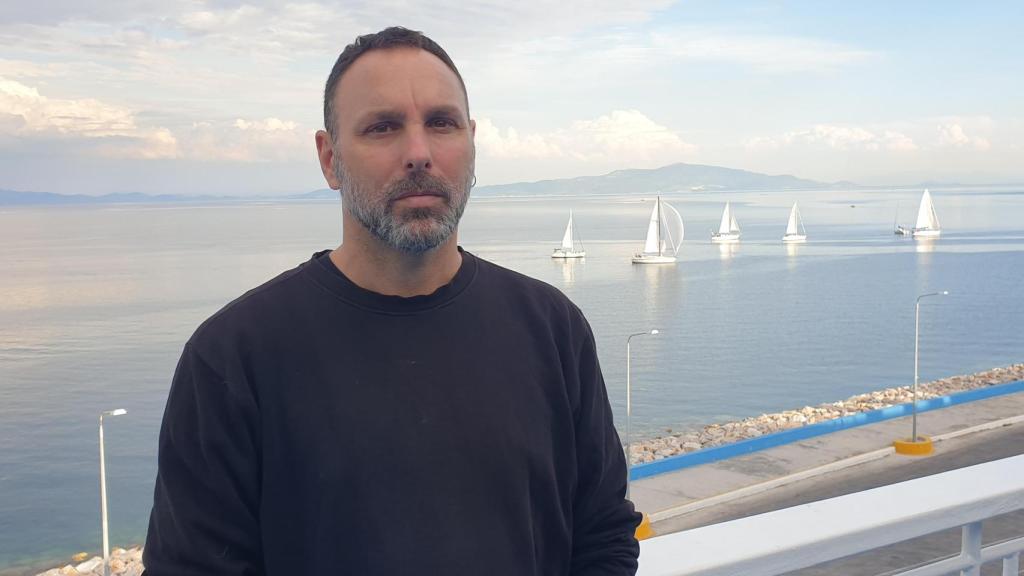 Hibai Arbide, el reportero vasco que se trasladó a Lesbos en 2022.