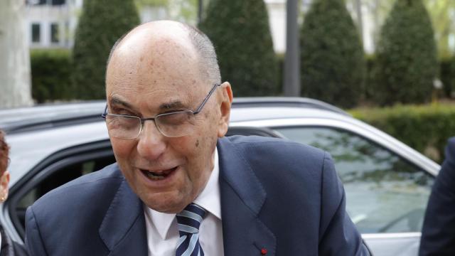 El cofundador de Vox y exdirigente del PP Alejo Vidal Quadras antes de declarar este martes ante el juez de la Audiencia Nacional.