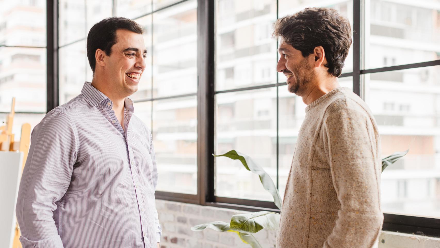 Nacho y Adrián Sánchez, cofundadores de la startup Fundeen.