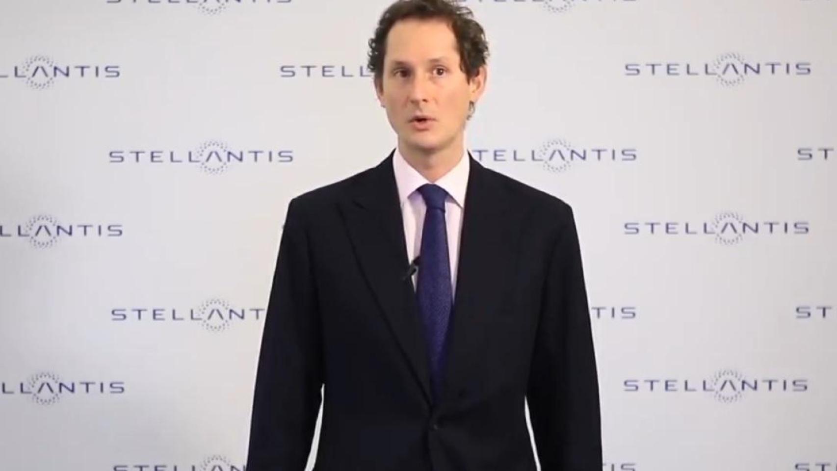 John Elkann, presidente de Stellantis