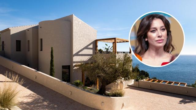 Un montaje de Blanca Suárez y una de las viviendas de Jessica Bataille.