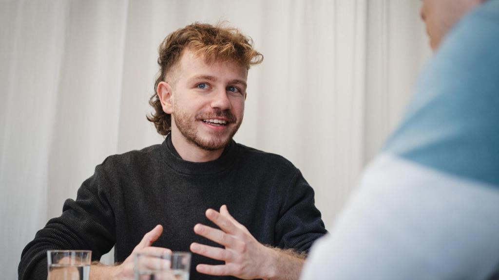 El neuropsicólogo Nacho Roura durante la conversación.
