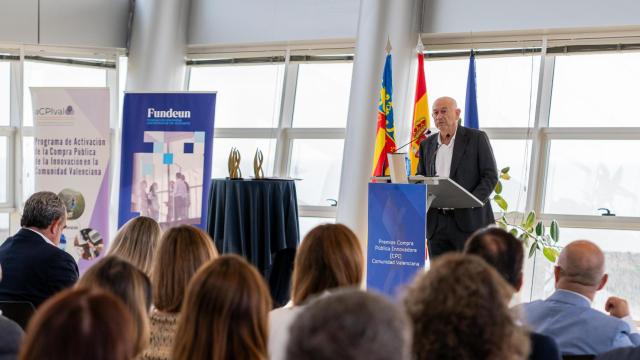 La entrega de los premios a la Compra Pública Innovadora otorgados por Fundeun el pasado septiembre.