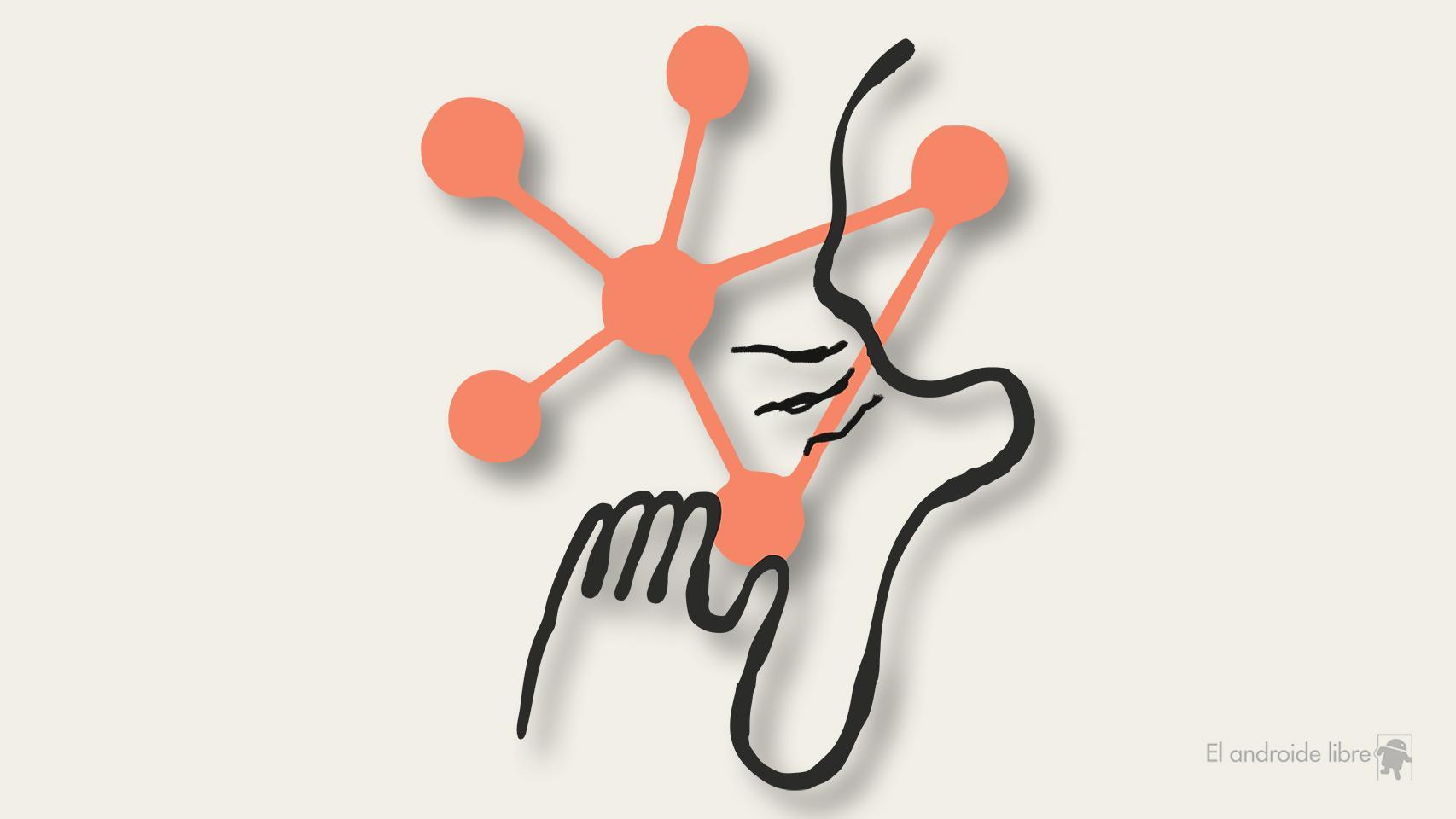 Fotomontaje inspirado en Claude de Anthropic