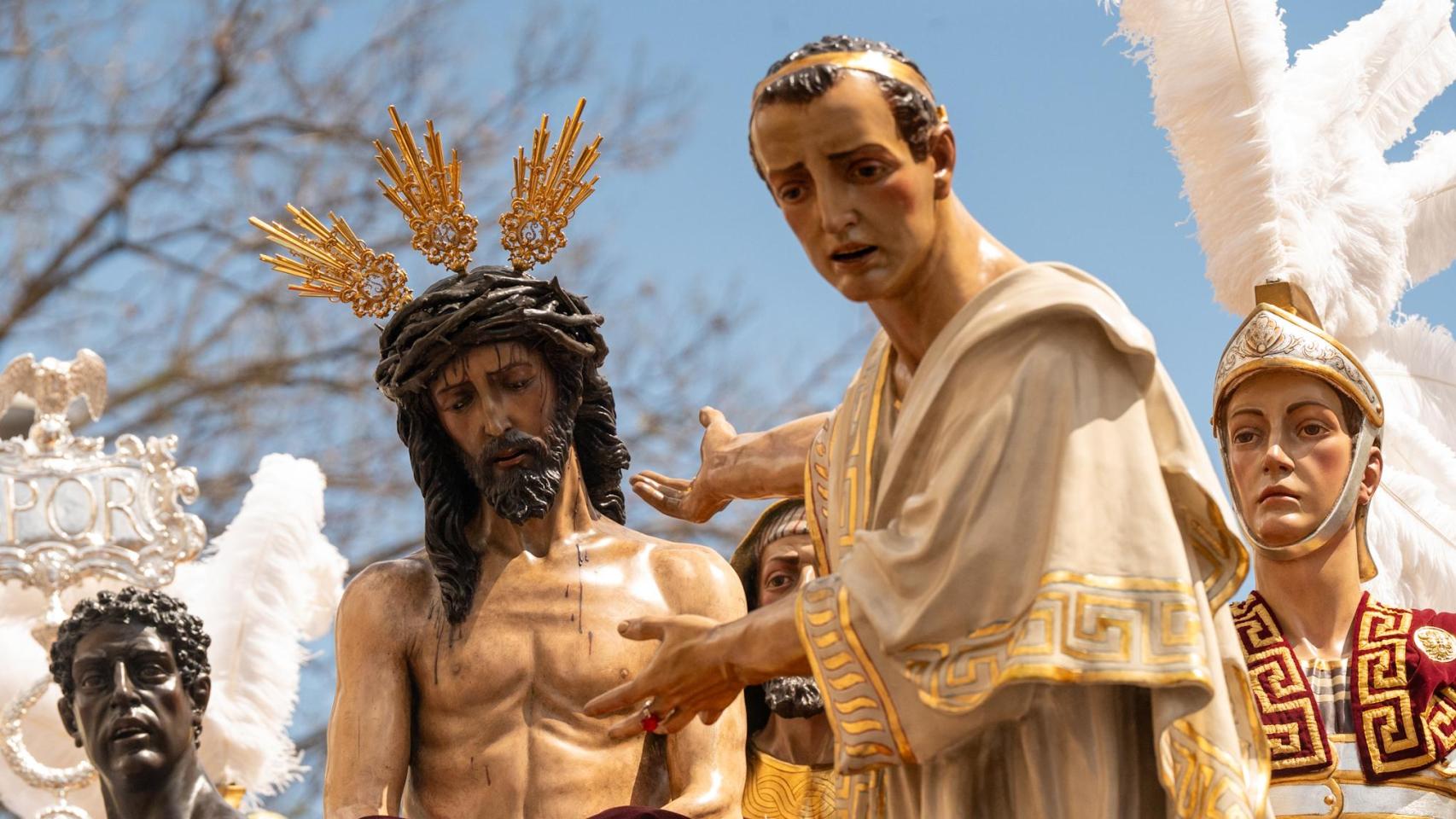 San Benito, en su estación de penitencia de Lunes Santo 2025