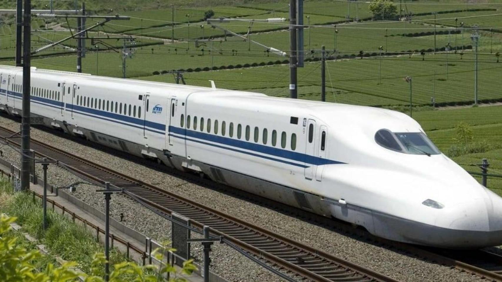 Recreación de la línea de alta velocidad Dallas-Houston.