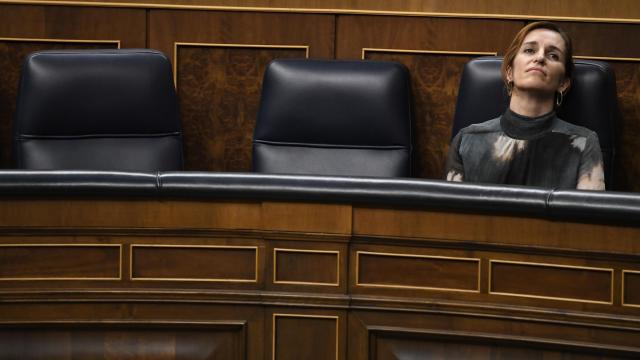 La ministra de Sanidad, Mónica García.