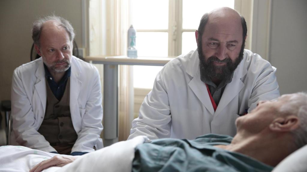 Denis Podalydès y Kad Merad, en el filme