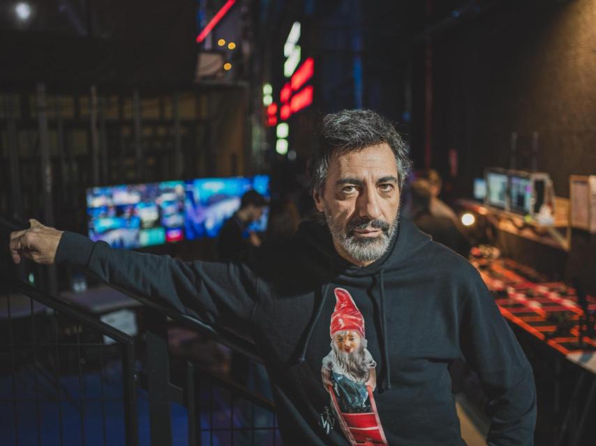 Juan del Val en el plató de El Desafío.