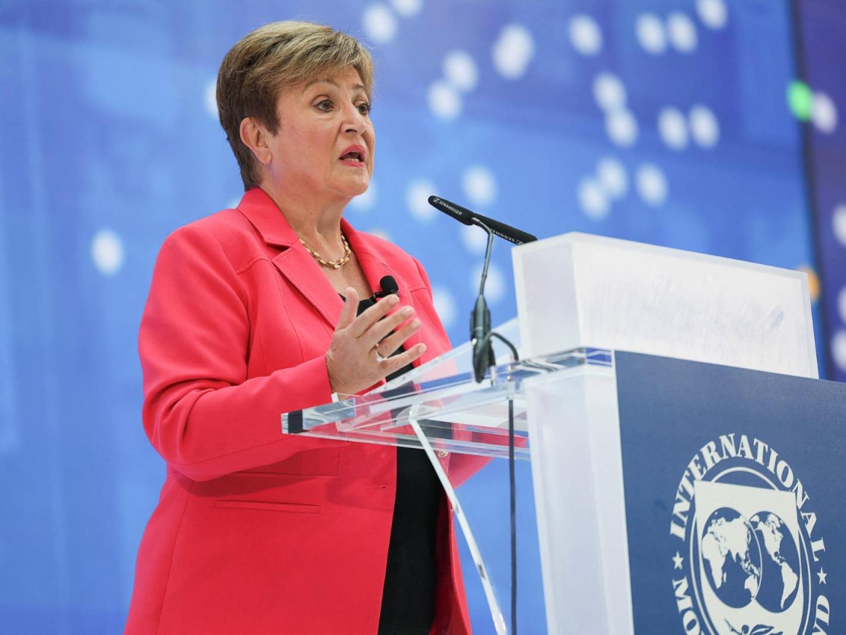 La directora del FMI, Kristalina Georgieva.