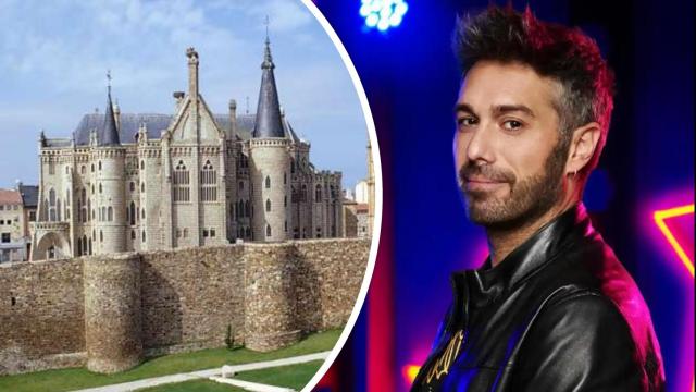 Montaje compuesto por Dani Martínez y el municipio leonés de Astorga