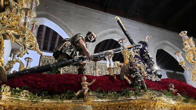 El primer paso de la Hermandad de San Isidoro.