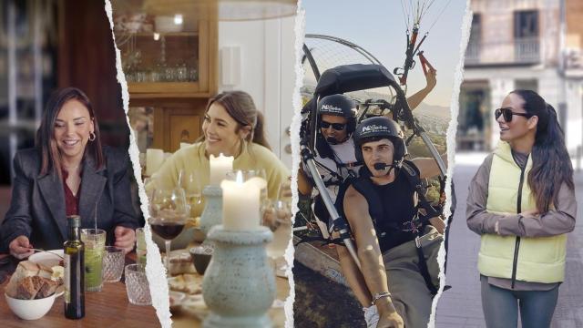 Los cuatro protagonistas de 'Mi fin de semana perfecto'.