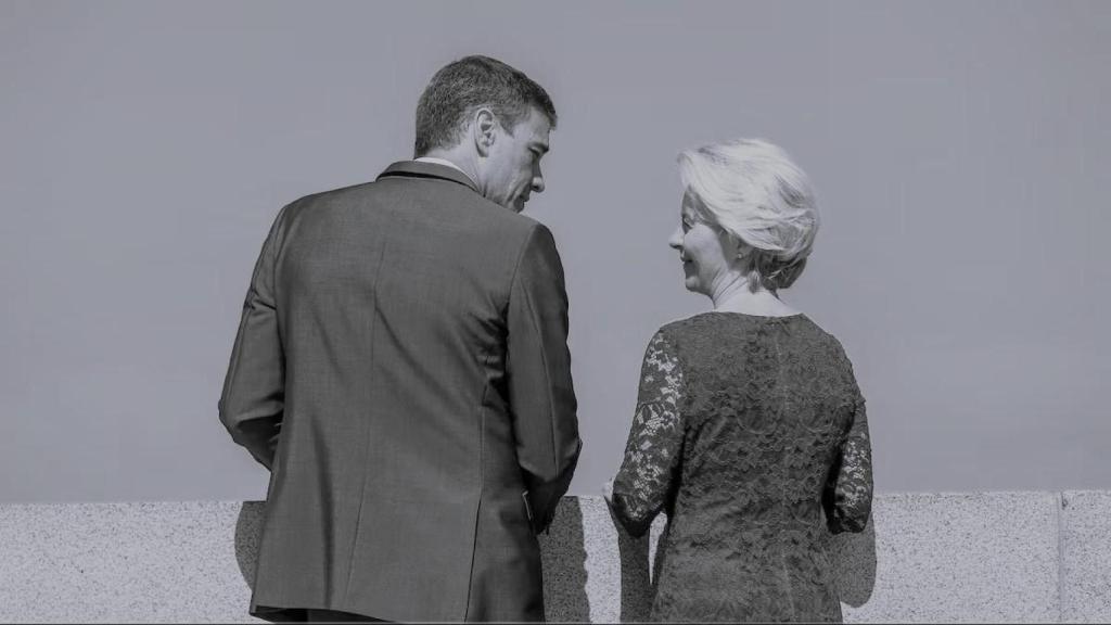 Pedro Sánchez y Ursula von der Leyen, en una imagen de archivo.
