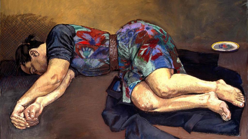 Paula Rego: 'Adormecida', 1994. Foto: ©The Estate of Paula Rego