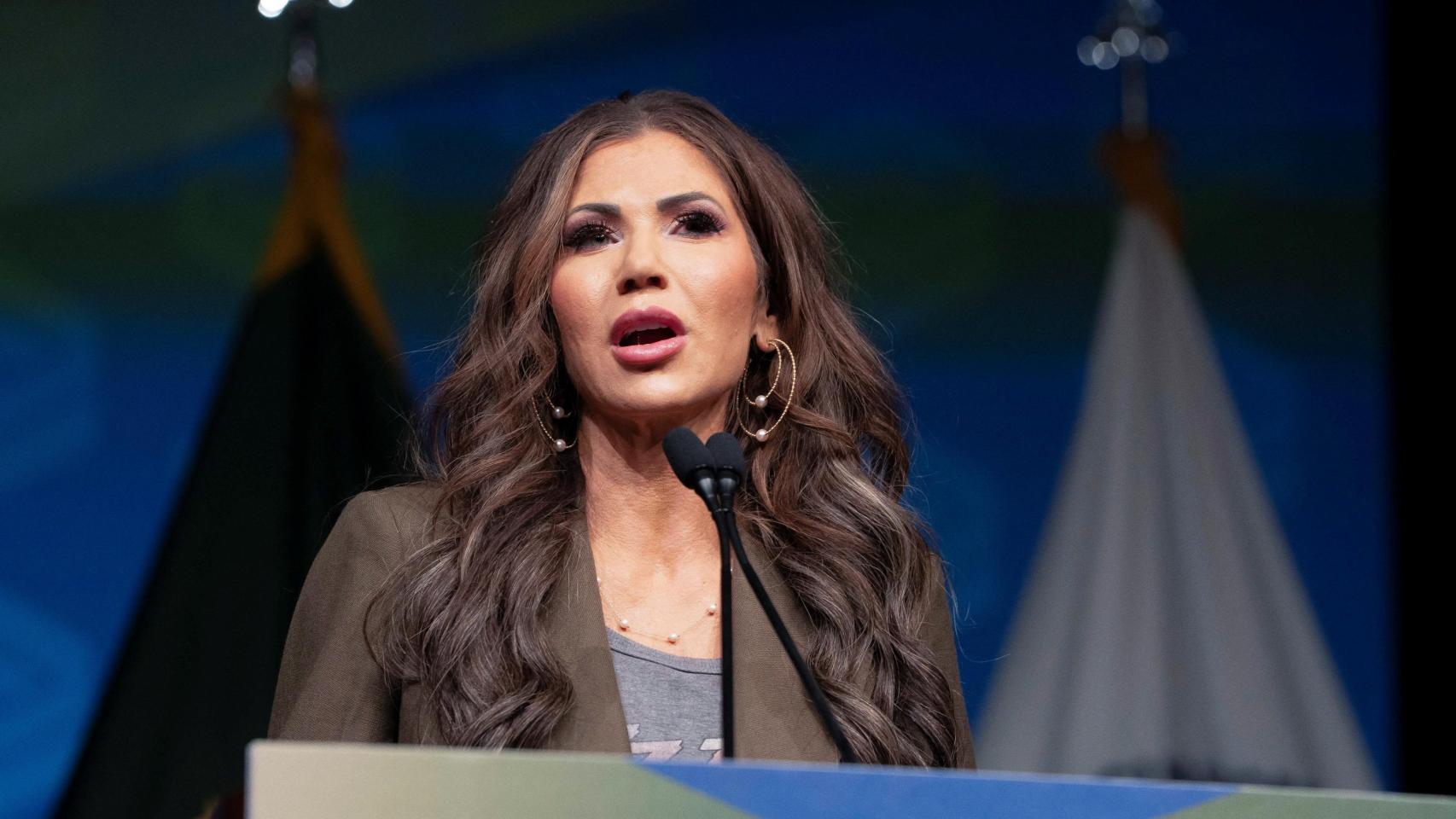 La secretaria de Seguridad Nacional de Estados Unidos, Kristi Noem.