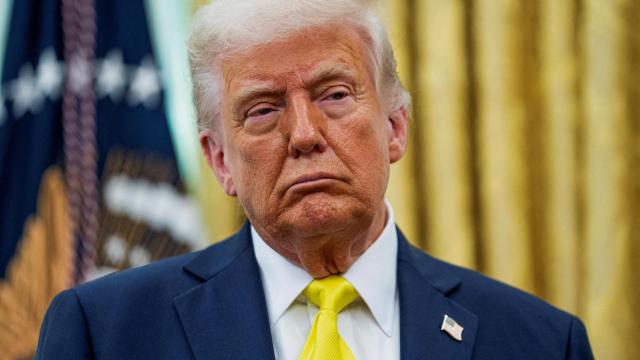 Donald Trump en la Casa Blanca el pasado 18 de abril.