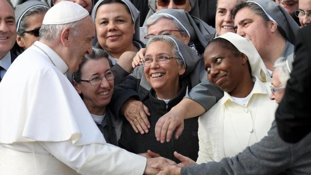 El Papa, en el Vaticano en 2017.