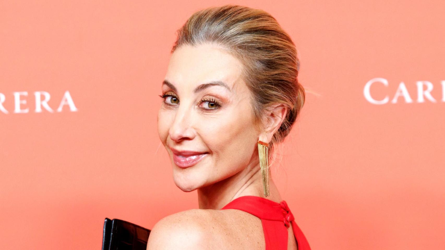 Mónica Pont en una fotografía tomada en su último acto público, en Madrid.