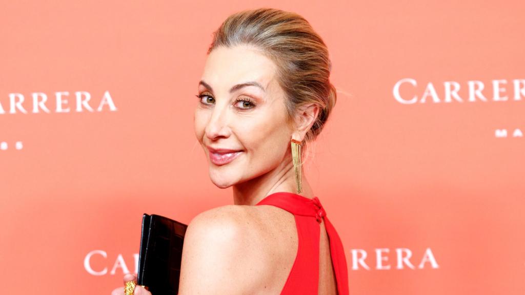 Mónica Pont en una fotografía tomada en su último acto público, en Madrid.