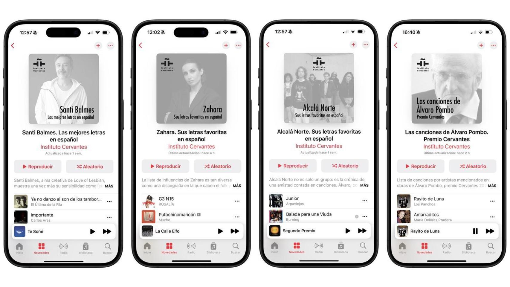 Las mejores letras de la historia en Español
