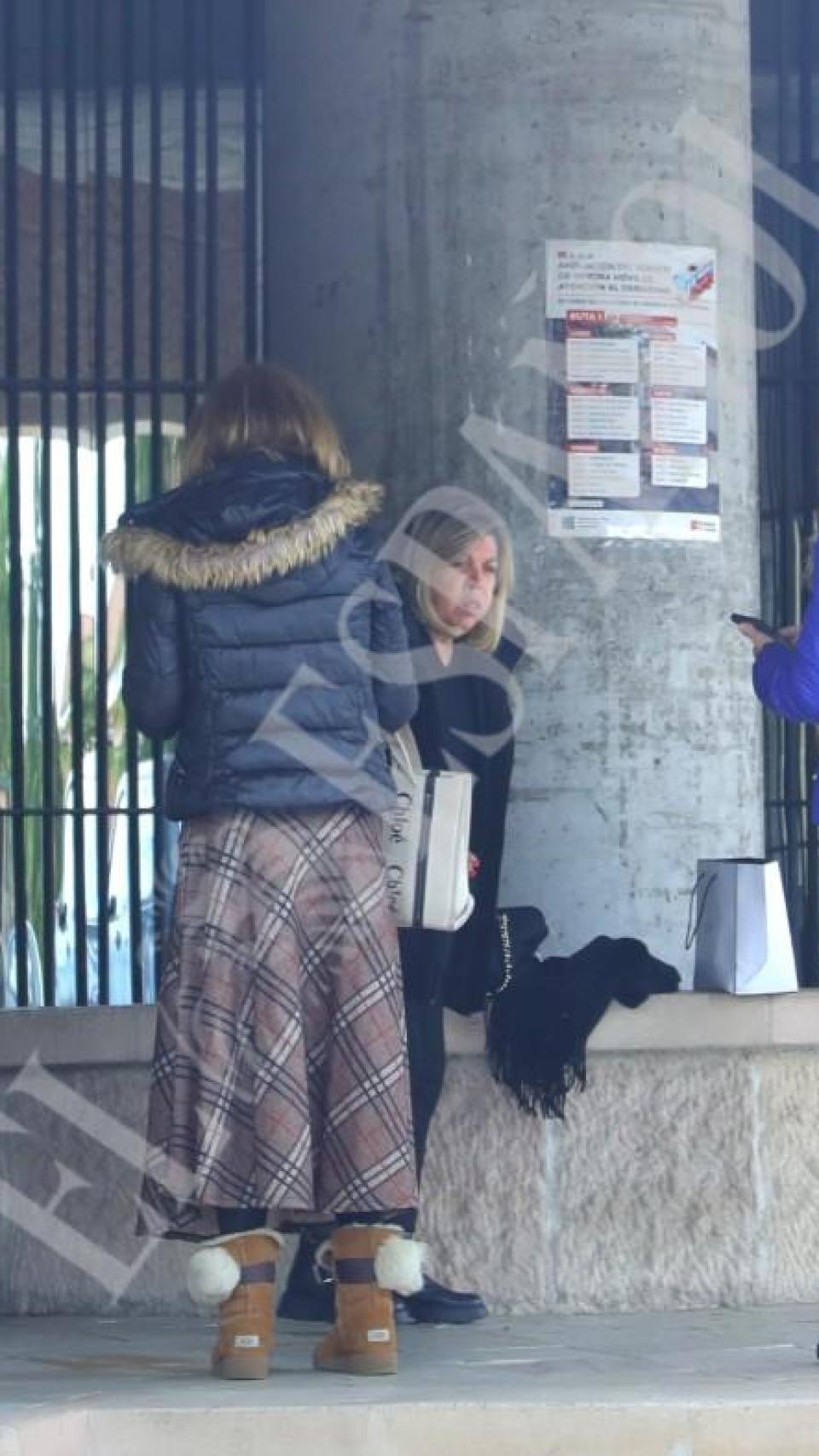 Otro momento del descanso de Terelu Campos.