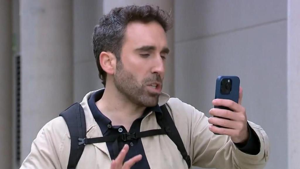 Aitor Albizua, en una promoción de 'La familia de la tele'.