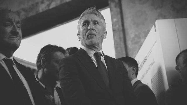 Fernando Grande-Marlaska, en un acto hace un par de semanas.