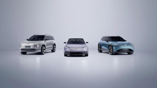 Prototipos ID. Era, ID. Aura e ID. Evo de Volkswagen para el mercado chino