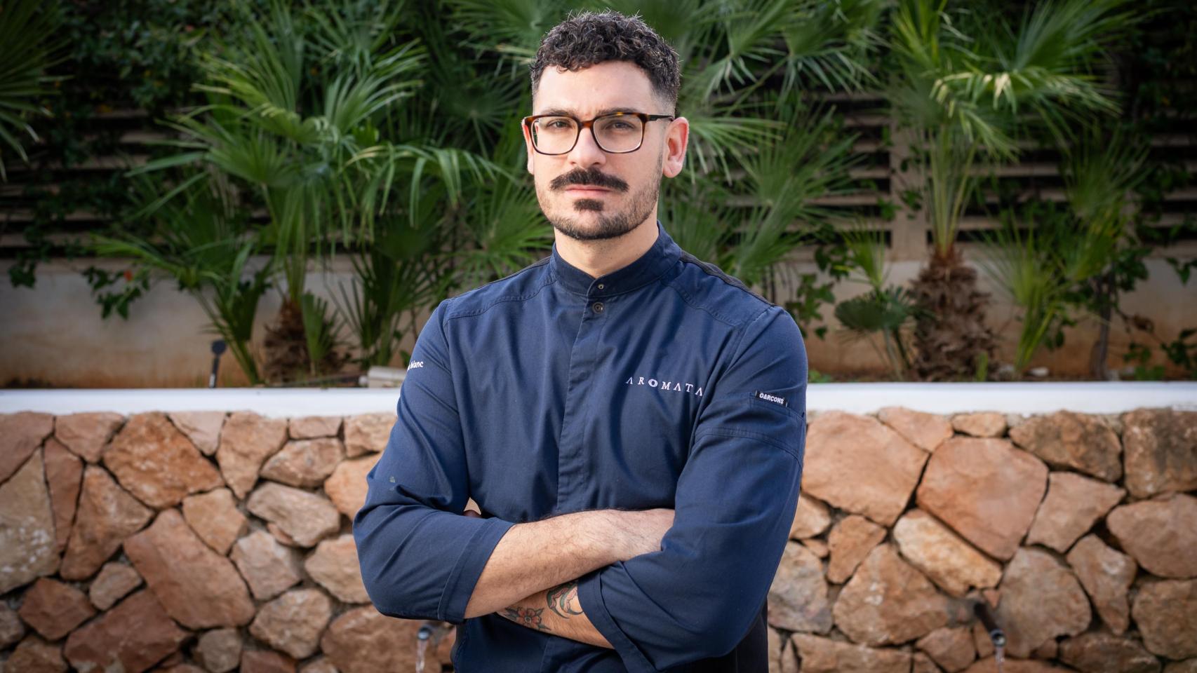 Edgar Rodríguez en las instalaciones del Hotel Palma Blanc de Mallorca.