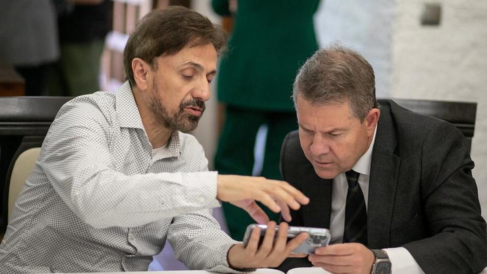 García-Page y José Mota, juntos en Ciudad Real.