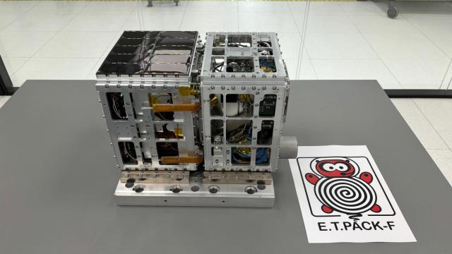 Dispositivo de desorbitado autónomo E.T.PACK-F realizado dentro del proyecto del European Innovation Council.